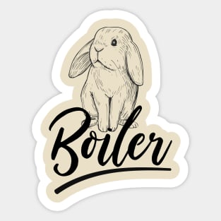 Bunny Boiler Sticker